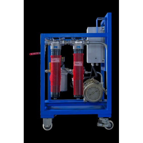 6800Lph Oil Filter Machine - Color: Blue