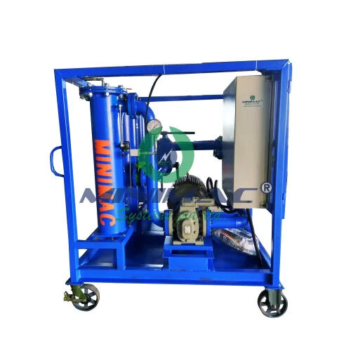 17Kw Portable Oil Filter - Color: Blue