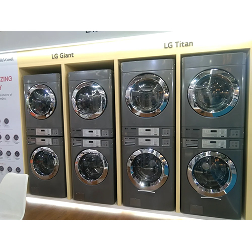 Commercial Stacker Laundry Machine - Capacity: 100 Kg