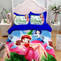 Disney Fairies Cartoon Print Bedsheet