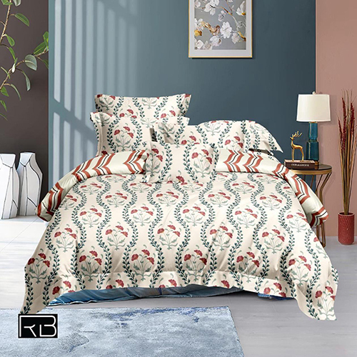 Elastic Fitted Printed Bedsheets