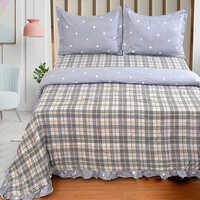 Check Frill Comforter Sets