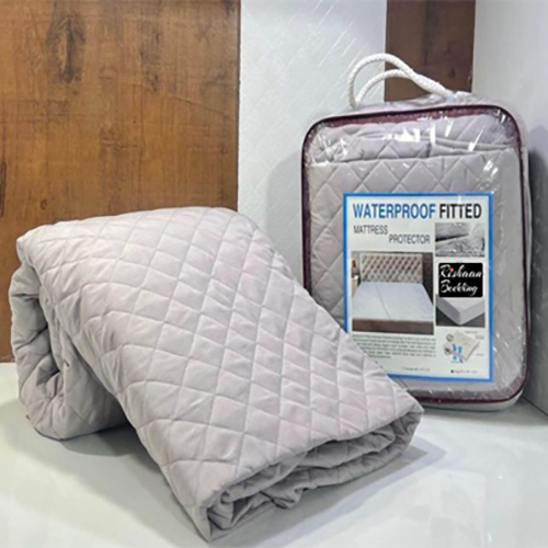 भूरा रंग का आरामदायक गद्दा सुरक्षात्मक