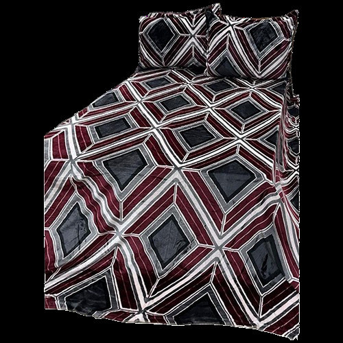 Rockstar King Size Printed Cotton Double Woollen Bedcover