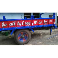 Cast Iron Tractor Trolley