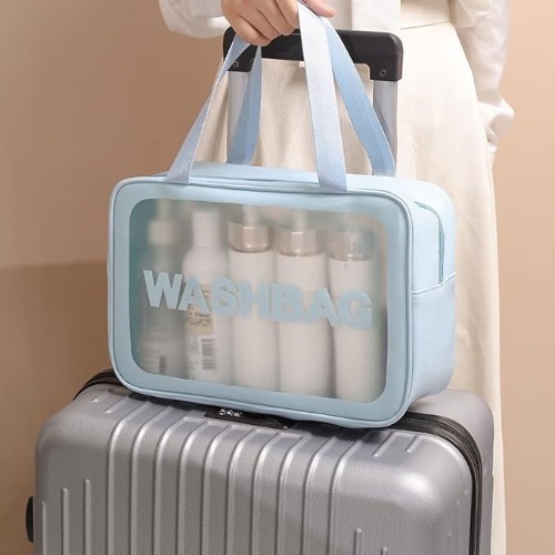 Blue Wash Bag