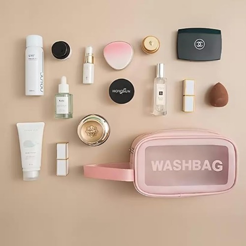Pink Wash Bag