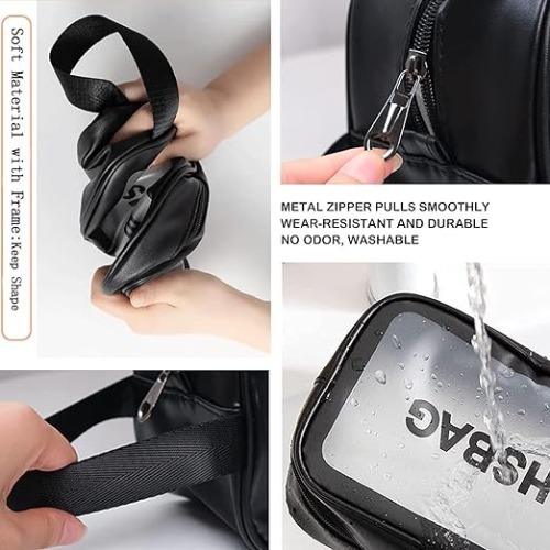 Black Wash Bag