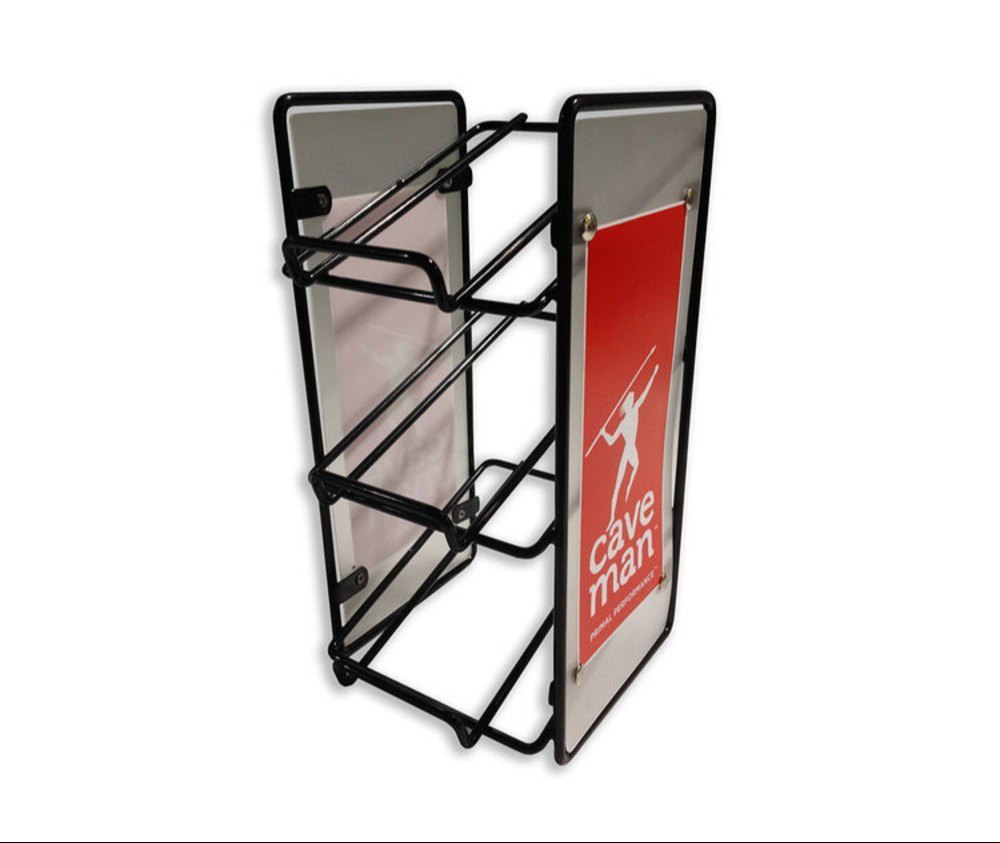 Bottle Display - High-quality Metal Alloy, 24x36 Inches, Sleek Black Finish | Ideal For Retail Showcase, Space-saving Design, Durable And Stylish