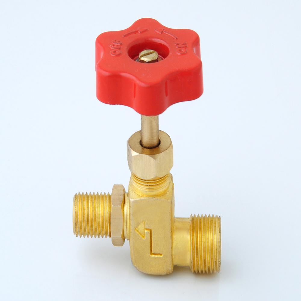 Brass Canteen Burner Valves S Type - Premium-quality Brass, 3/8 Bsp X 1/4 Bsp (Heavy) | High Durability, Leak-proof Design, Easy To Install