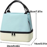 2 Layer Lunch Bag