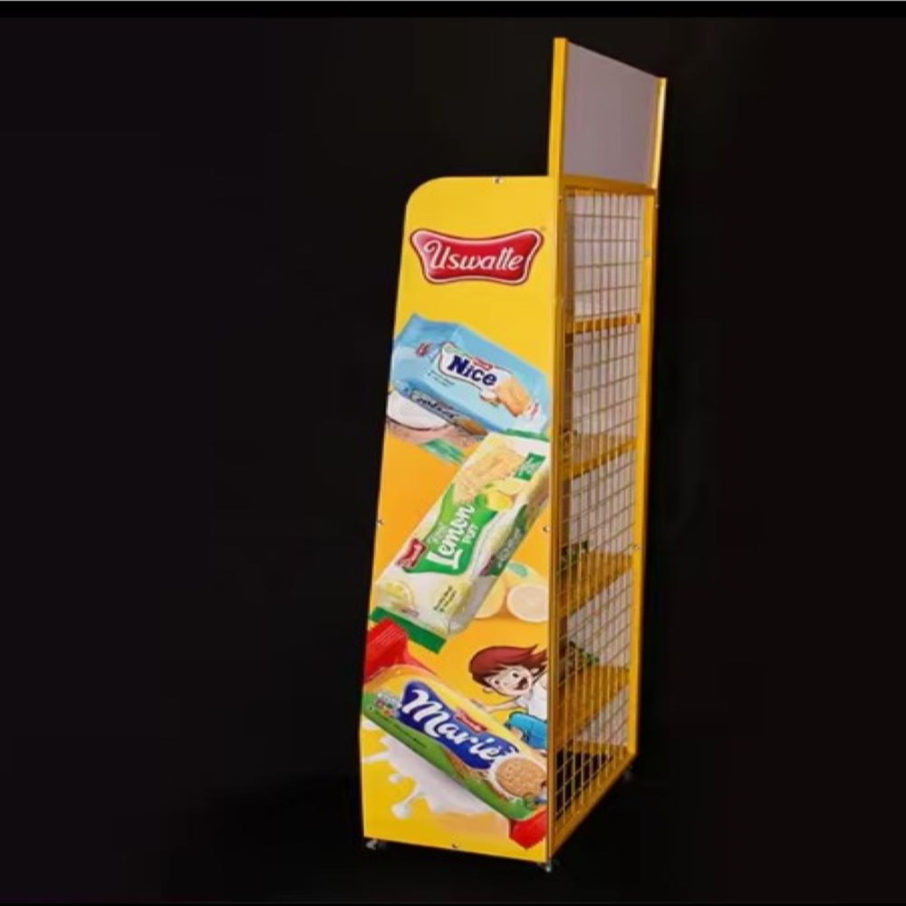 Chocolates Or Seaweed Pop Up Display Stand/pop Up Shop Display/pop Floor Display Rack For Snacks