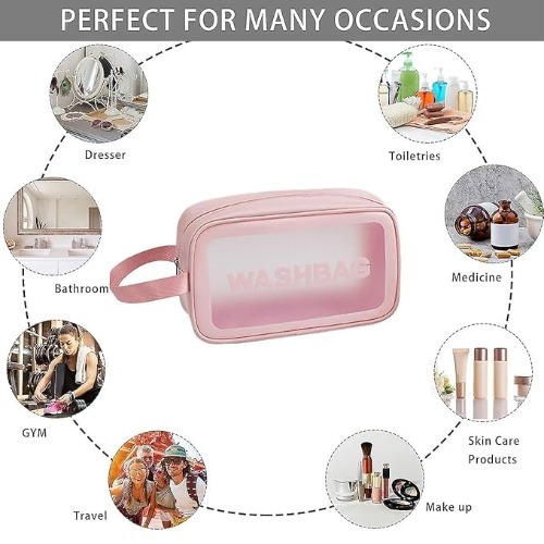 Light Pink Wash Bag