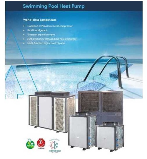 Swimming Pool Heater - Material: Stainless Steel