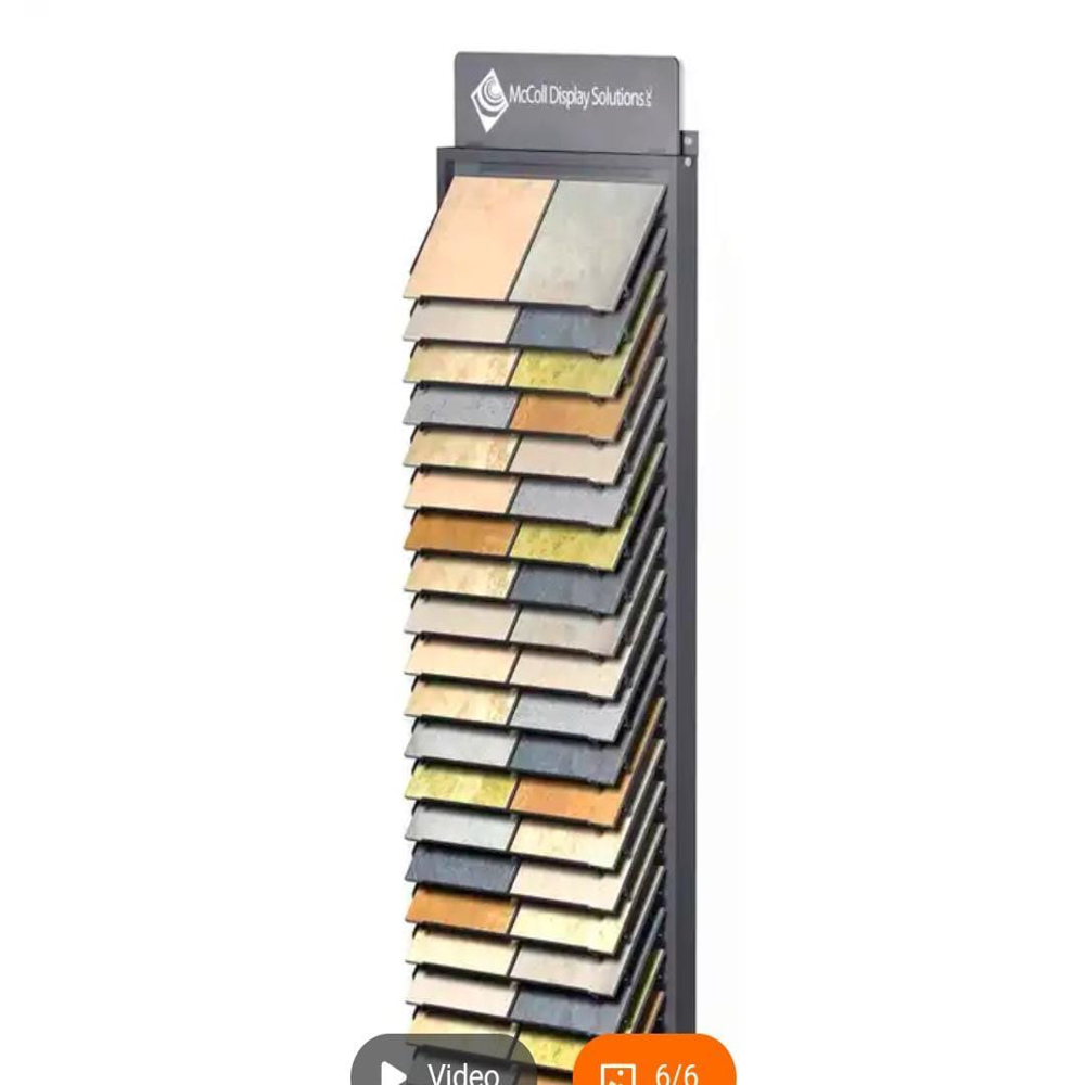 Tiles Display Stand And Racks - Durable Mdf & Metal, Freestanding/wall Mounted/tabletop Design, Customizable Branding Options For Showroom Showcase