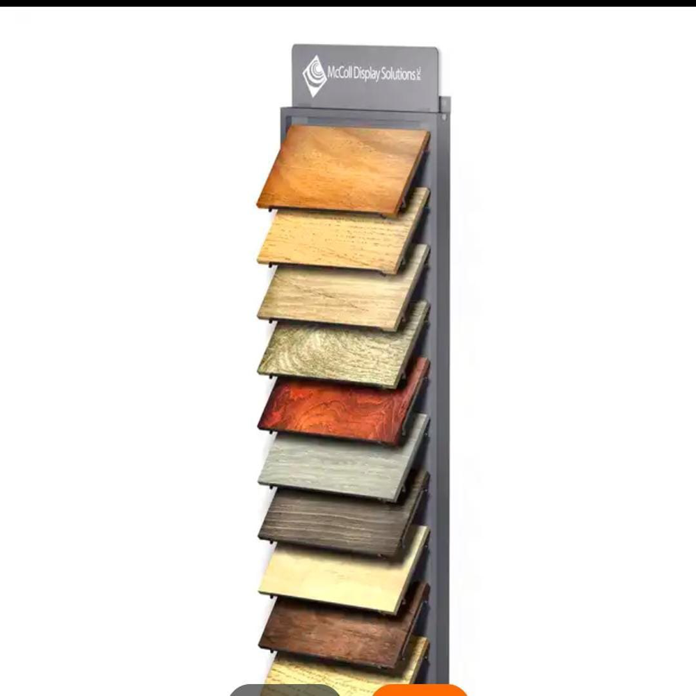 Tiles Display Stand And Racks - Durable Mdf & Metal, Freestanding/wall Mounted/tabletop Design, Customizable Branding Options For Showroom Showcase