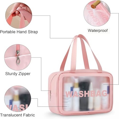 Pink Wash Bag