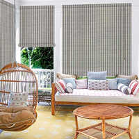 Horizontal Windows Blinds - Color: Brown