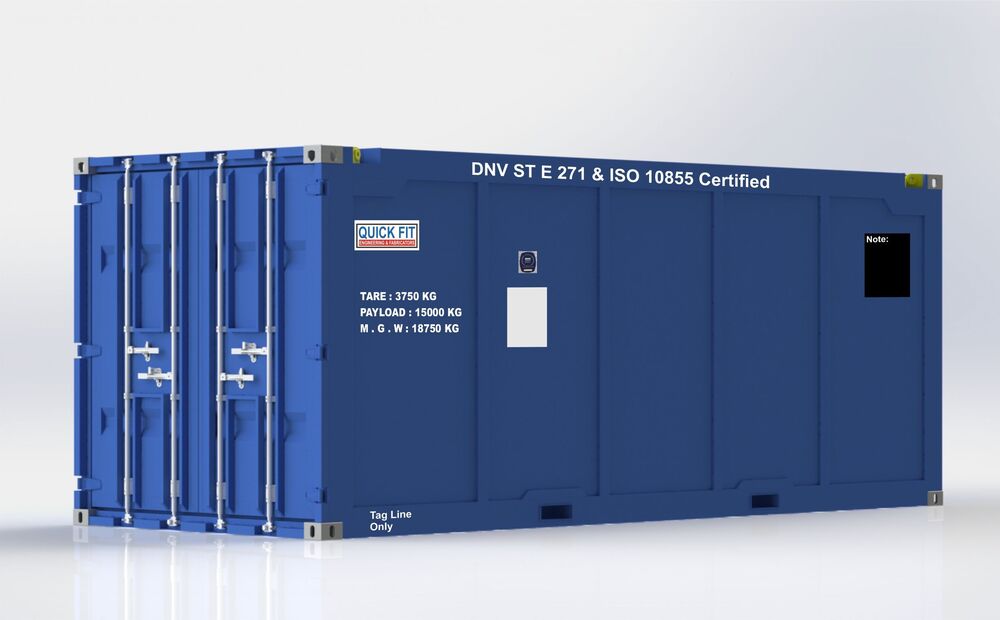 20 ft DNV Open Top Container