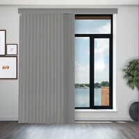 Office Window Curtain - Color: Grey