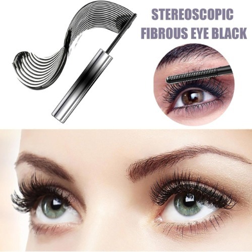 Stereoscopic Fibrous Eye Black Mascara
