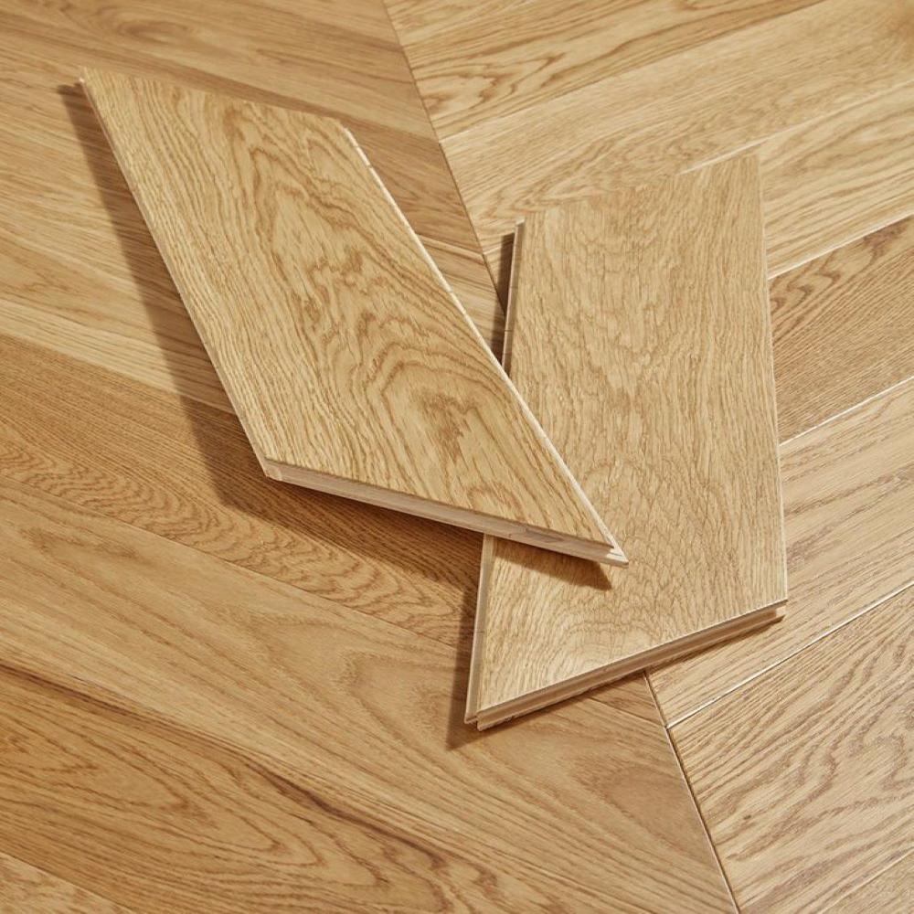 Chevron Gold Oak Designer Flooring - Color: Natural