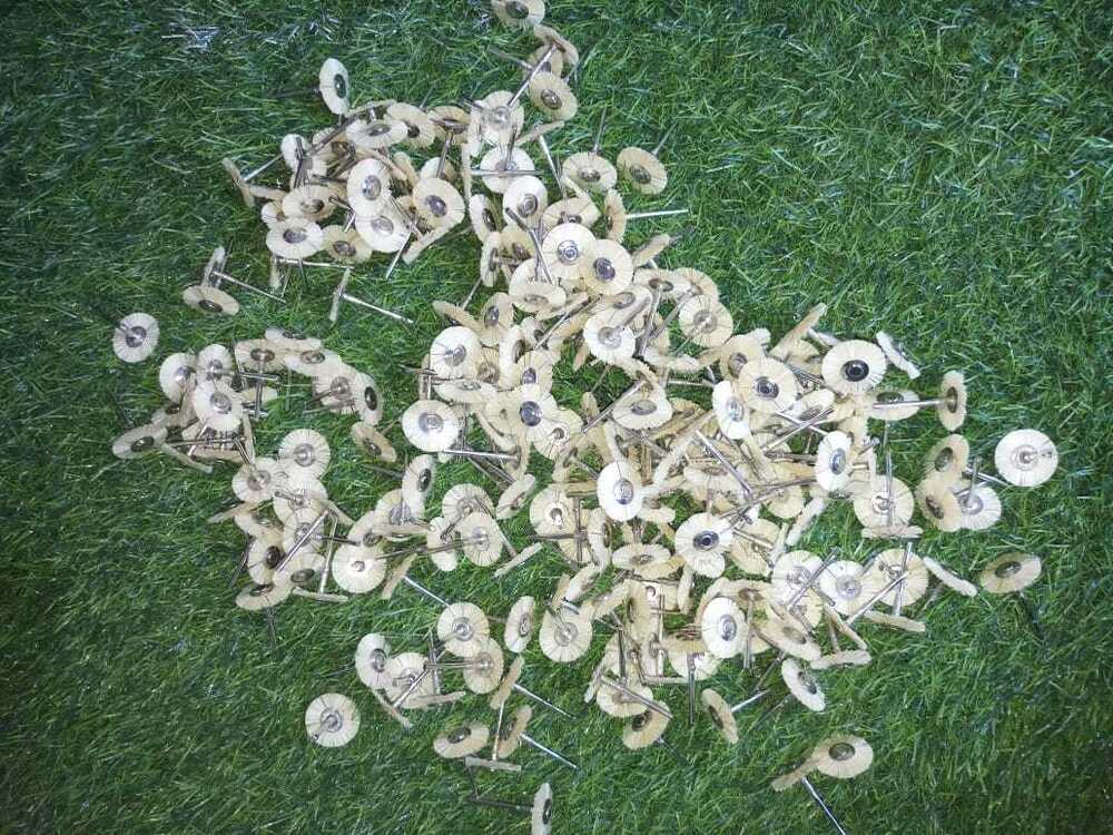 Pulper Machine Brush - Bristle Color: White