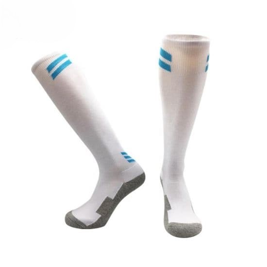 Knee Length Socks - Cotton And Spandex Blend, Available In All Colors And Sizes | Moisture-wicking, Breathable, Reinforced Heel And Toe, Versatile Wear