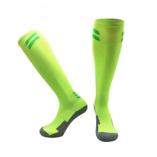 Knee Length Socks - Cotton And Spandex Blend, Available In All Colors And Sizes | Moisture-wicking, Breathable, Reinforced Heel And Toe, Versatile Wear