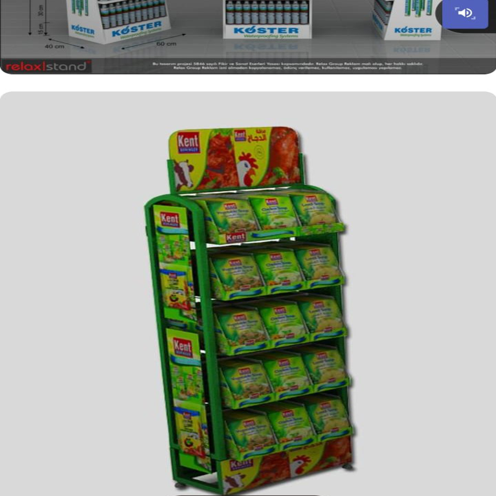 Floor Display Stand