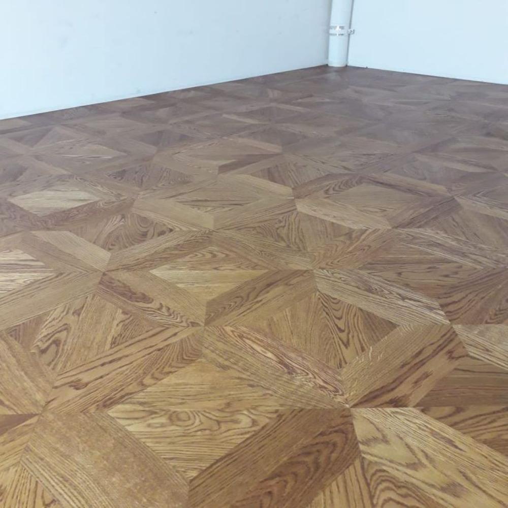 3d Parquet Flooring - Color: Warm Honey