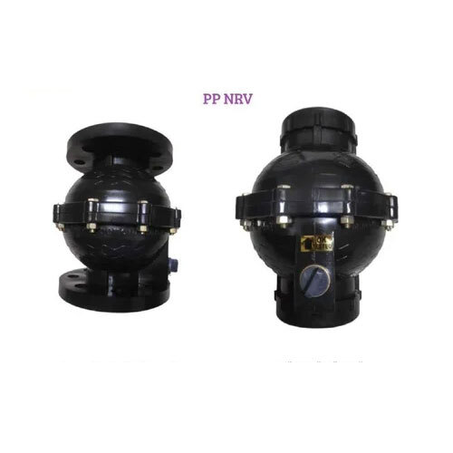 Pp Flanged None Return Valve Black - Pressure: High Pressure