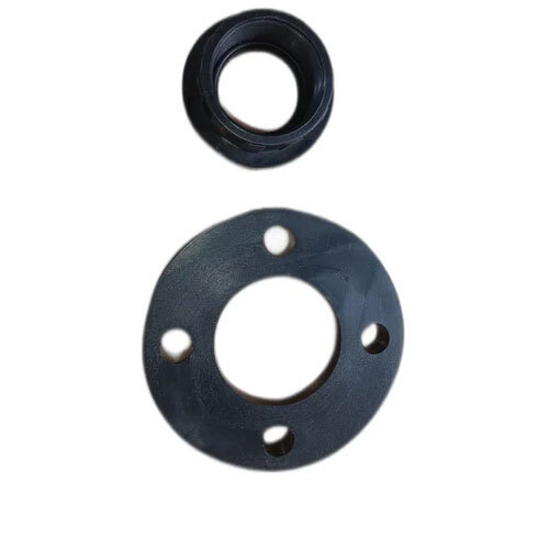 Pp Tail Piece Flange With Threaded Tail Pc - Color: Black