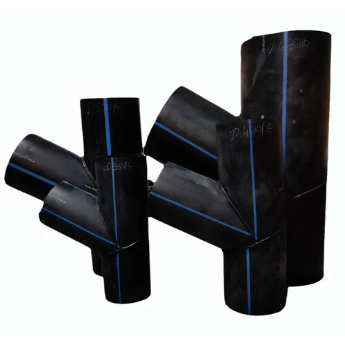 Hdpe Fabricated Fittings - Color: Black