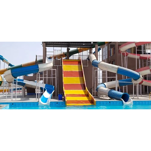 Multi Lane Water Slides - Dimension (L*W*H): H-30 Feet Foot (Ft)