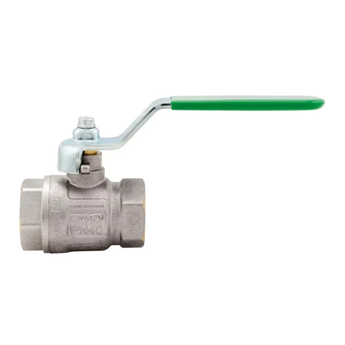 Ss 304 Single Piece Ball Valve - Color: Silver