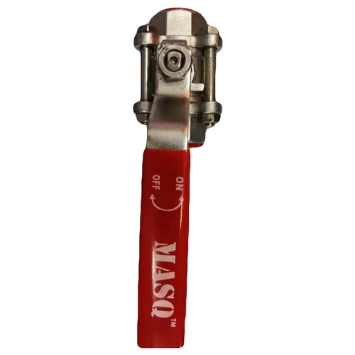 Ss 316 Three Piece Ball Valve - Color: Silver