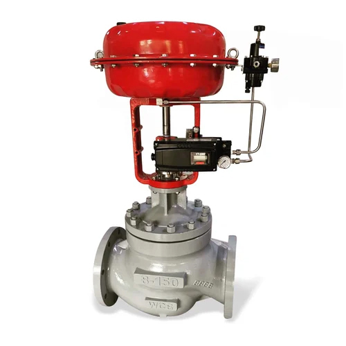 Industrial Control Valve - Color: Grey & Red