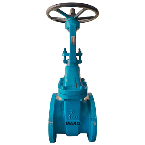 Cast Iron Rising Spindle Gate Valve - Color: Grey