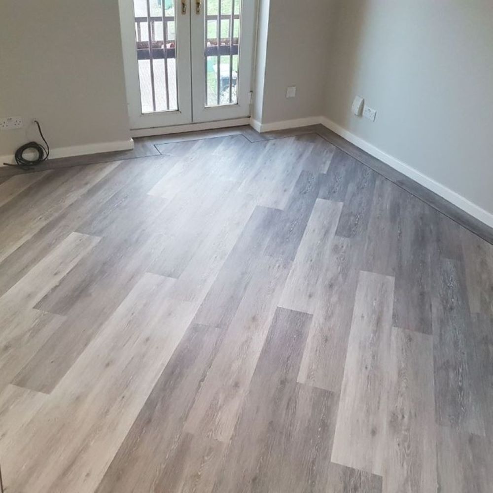 Smoky Grey Oak Parquet Flooring - Feature: Wear-resistant
