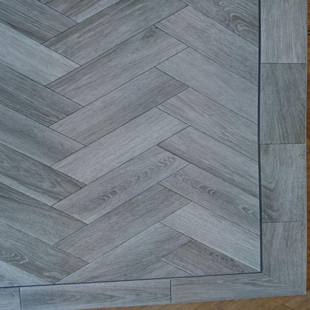 Smoky Grey Oak Parquet Flooring - Feature: Wear-resistant