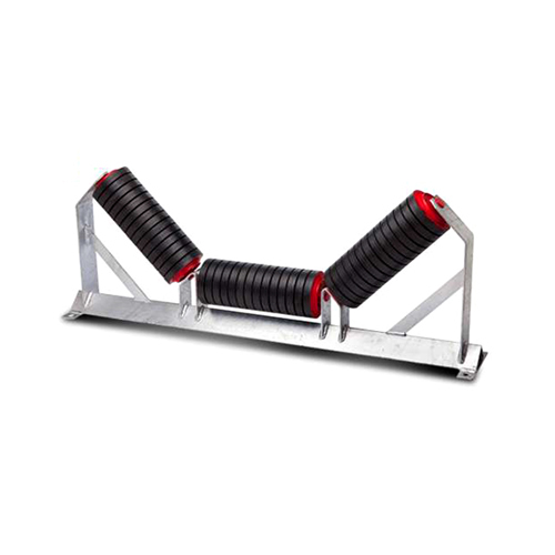 Conveyor Impact Roller With Bracket - Color: As Per Requirement