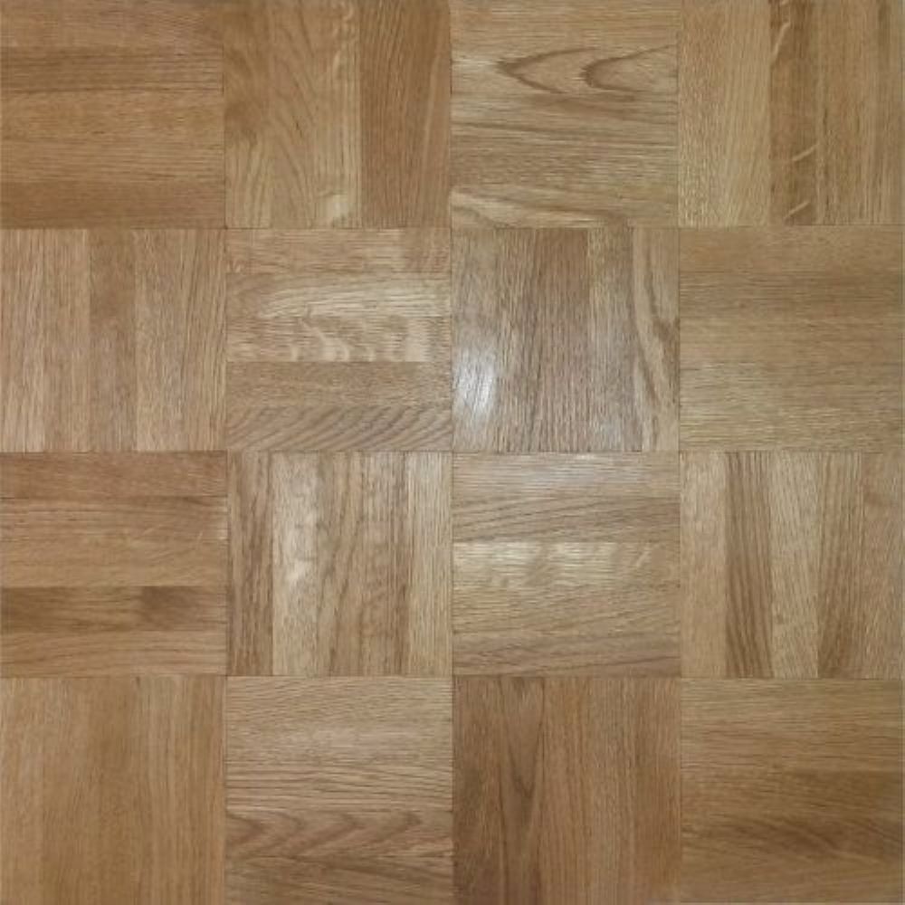 Teakwood Parquet Flooring - Color: Brown