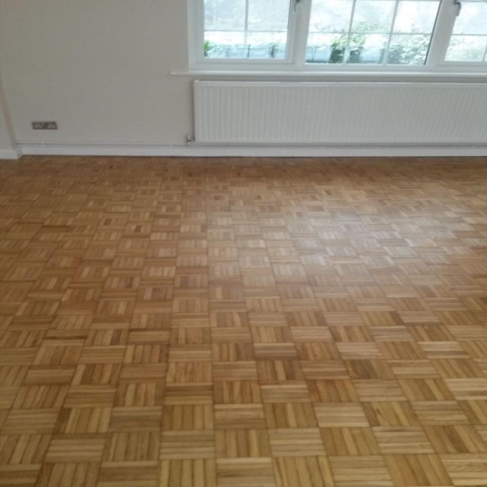 Teakwood Parquet Flooring - Color: Brown