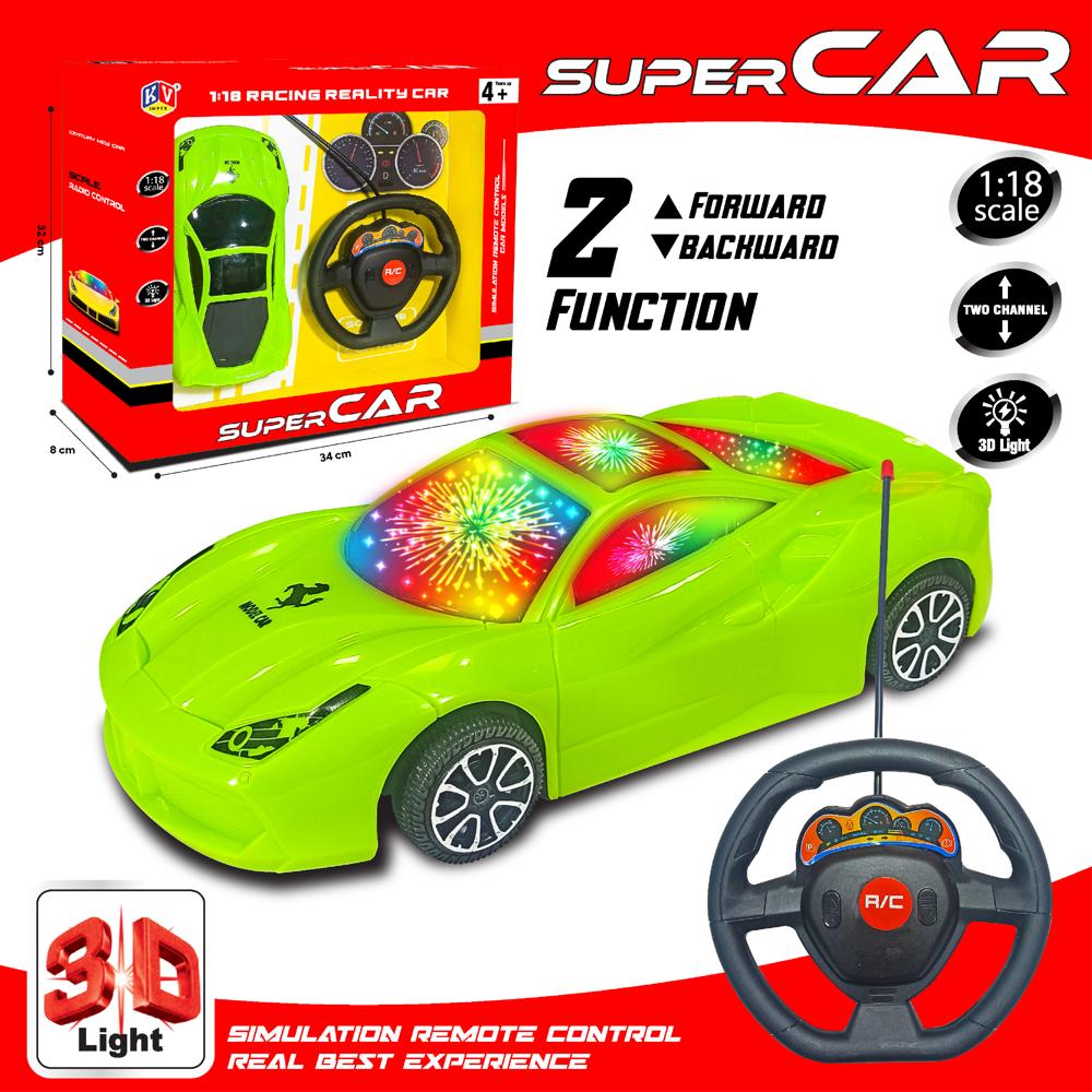 2 Function 1:18 Racing Reality Remote Control Car  (M20)