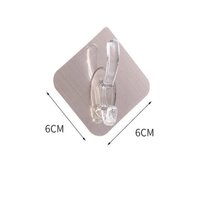 Silver 1 Hook Sticker