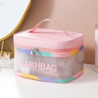 Multicolour Square Wash Bag