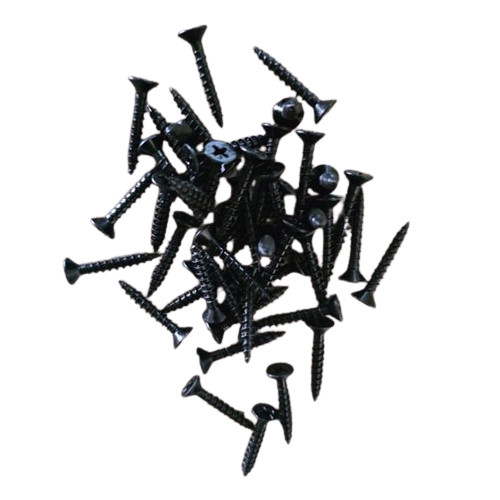 Self Tapping Chipboard Screws - Color: Black