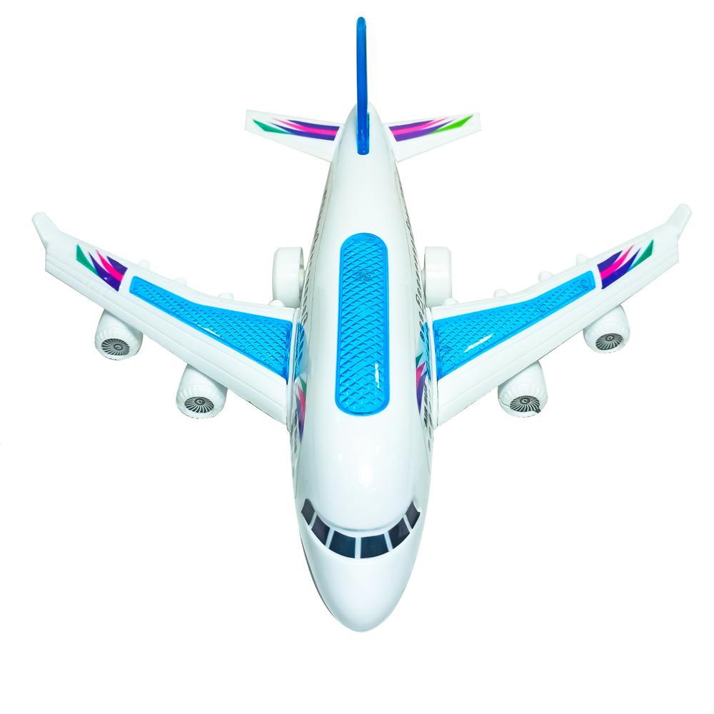 Bump & Go Airplane With Light And Music (747)