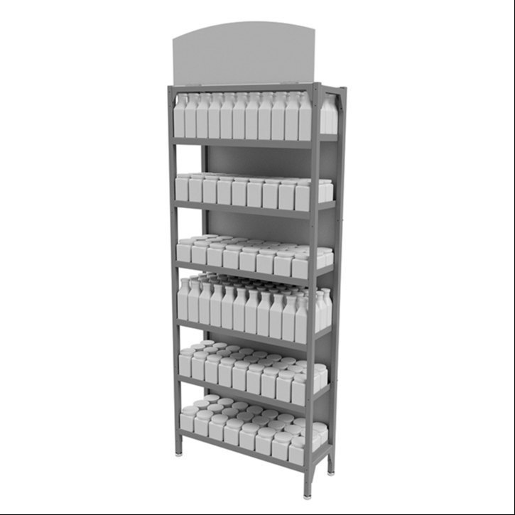 Product Display Stand - Metal Alloy Frame, Versatile Design For Retail Environments, Ideal For Snacks, Magazines, And Cutlery Display